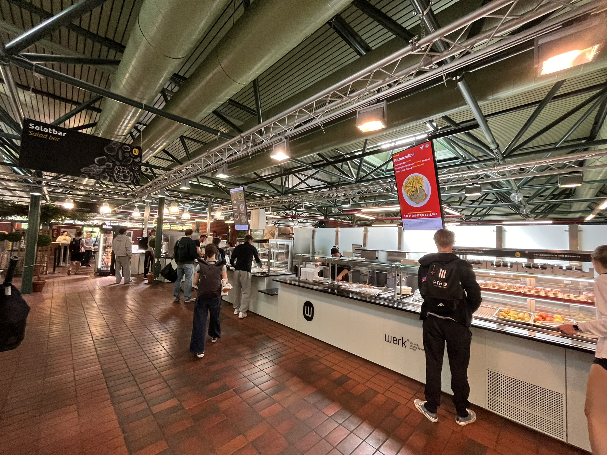 Kölner Studierendenwerk cafeteria at Deutsche Sporthochschule Köln